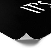 パーティータイムおもしろいハーブプンダーク ポスター (角)