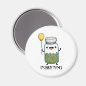 パーティータイムおもしろいハーブプン マグネット (正面/裏面)