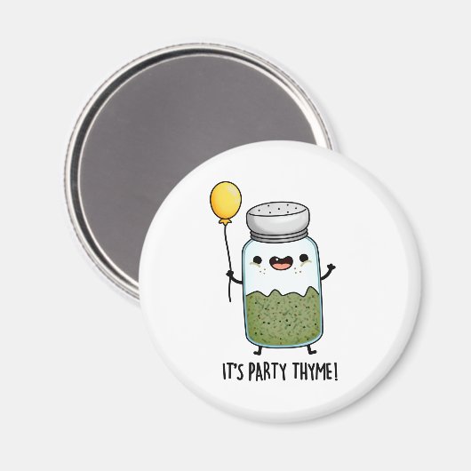 パーティータイムおもしろいハーブプン マグネット (正面/裏面)