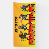 パーティータイムだ！ 横断幕 (縦)