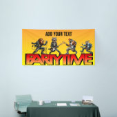 パーティータイムだ！ 横断幕 (トレードショー)