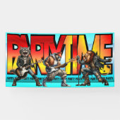 パーティータイムだ! 横断幕 (横)