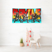 パーティータイムだ！ 横断幕 (インサイチュ)