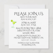 パーティータイムのご招待 招待状 (裏面)