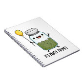 パーティータイムのユーモア ハーブのしゃれ ノートブック (右側)