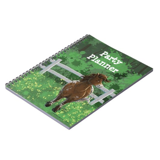 パーティータイムアパルーサホース ノートブック (左側)