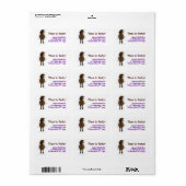 パーティータイムアパルーサホース ラベル (フルシート)