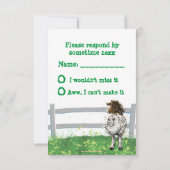 パーティータイムアパルーサホース 出欠カード (裏面)