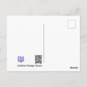 パーティータイムカートゥーン招待状はがき ポストカード (裏面)