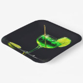 パーティータイムネオン人気があるパーソナライズされた ペーパープレート (傾斜あり)