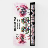 パーティータイムバナー 横断幕 (縦)