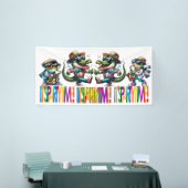 パーティータイムバナー 横断幕 (トレードショー)