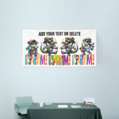 パーティータイムバナー 横断幕 (トレードショー)