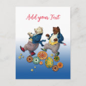 パーティータイムベアーズのポストカード ポストカード (正面)