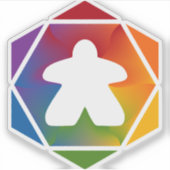 パーティータイムメイルビニールステッカー シール (正面)