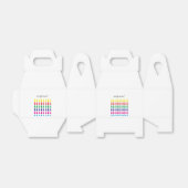 パーティータイムレインボービーボックス フェイバーボックス (折り畳みなし)