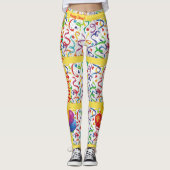 パーティータイムレギンス祝誕生日パンツ レギンス (正面)