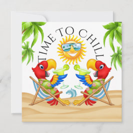 パーティータイム ご招待 招待状