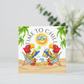 パーティータイム ご招待 招待状 (スタンド正面)