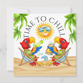 パーティータイム ご招待 招待状