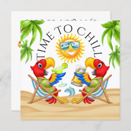 パーティータイム ご招待 招待状