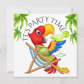 パーティータイム ご招待 招待状 (正面)