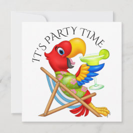 パーティータイム ご招待 招待状