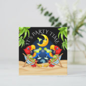 パーティータイム ご招待 招待状 (スタンド正面)