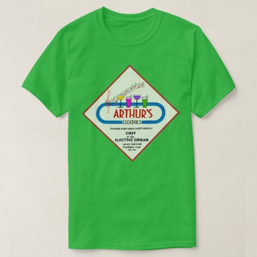 パーティータイム:アーサーTシャツ Tシャツ (デザイン正面)