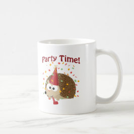 パーティータイム! コンフェッティハリネズミ コーヒーマグカップ