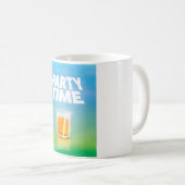 パーティータイム コーヒーマグカップ (正面右)