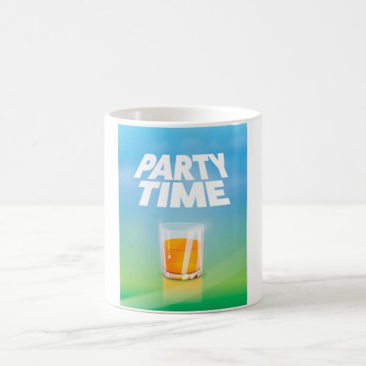 パーティータイム コーヒーマグカップ (中央)
