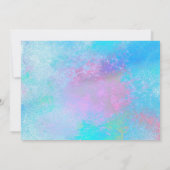 パーティーチケット招待状 招待状 (裏面)