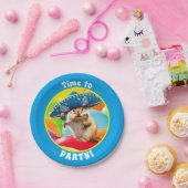 パーティーチマンクインソンブレロ ペーパープレート (パーティー)