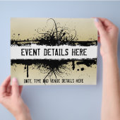 パーティーチラシ チラシ (手)