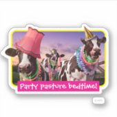 パーティー'ティルザフシズホ来ーム シール (正面)