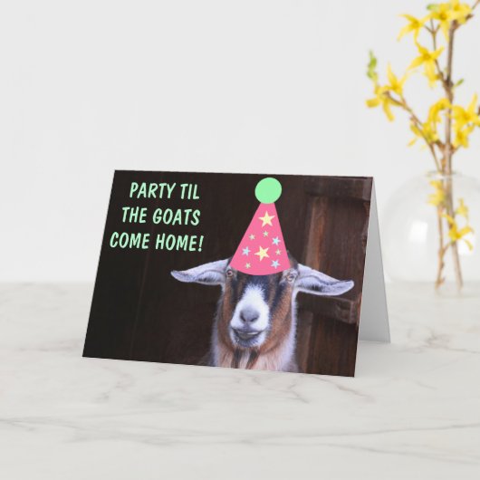 パーティーティルザヤートホ来ーム誕生日 カード (黄色い花)