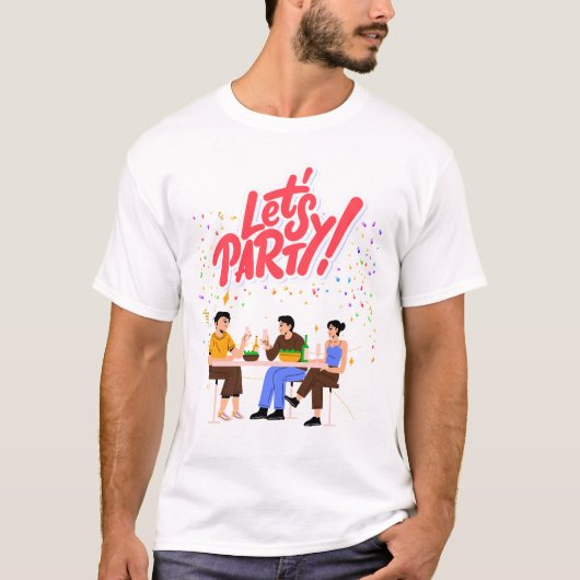 パーティーテーマ Tシャツ (正面)