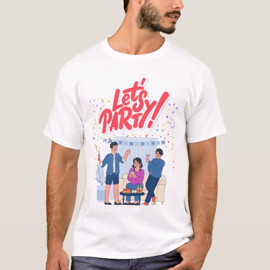 パーティーテーマ Tシャツ (正面)
