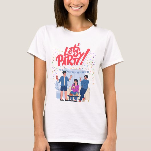 パーティーテーマ Tシャツ (正面)