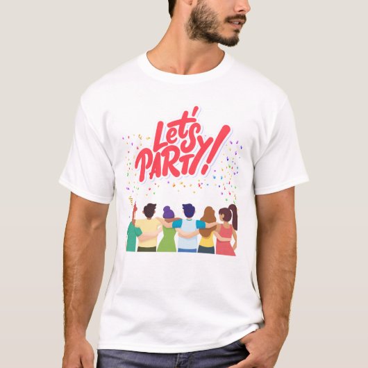パーティーテーマ Tシャツ (正面)