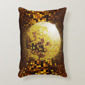 パーティーディスコ：ヴィンテージ白熱［赤熱］光を放つライト。 アクセントクッション (正面(垂直))