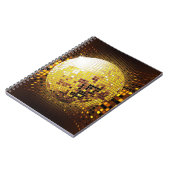 パーティーディスコ：ヴィンテージ白熱［赤熱］光を放つライト。 ノートブック (左側)