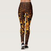 パーティーディスコ：ヴィンテージ白熱［赤熱］光を放つライト。 レギンス (裏面)