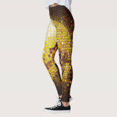 パーティーディスコ：ヴィンテージ白熱［赤熱］光を放つライト。 レギンス (左)