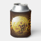 パーティーディスコ：ヴィンテージ白熱［赤熱］光を放つライト。 缶クーラー (缶正面)