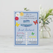 パーティーデイジーと蝶が楽しい引退へ  招待状 (スタンド正面)