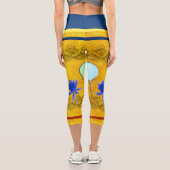 パーティーデザイン(バルーンと花) カプリレギンス (裏面)