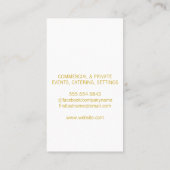 パーティートースト 名刺 (裏面)