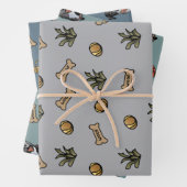 パーティードッグラッピングバンドル ラッピングペーパーシート (インサイチュ)